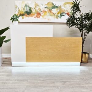 MARAM DESIGN OFFICE Jade Plus 72 inch Amber Maple & Dover White