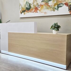 MARAM DESIGN OFFICE Jade Plus 90 inch Aged Ash & Matte White
